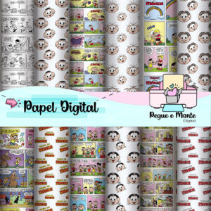 Papel Digital Turma da Monica