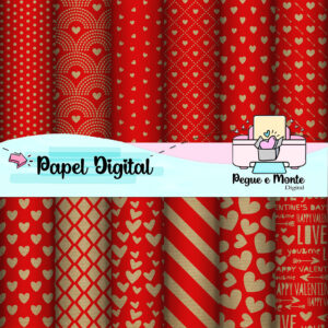 Papel Digital Dia dos Namorados