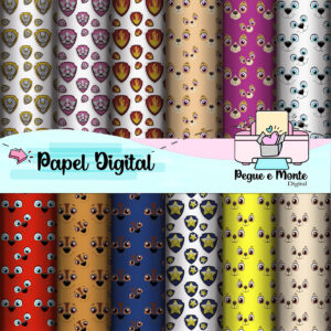 Papel Digital Patrulha Canina