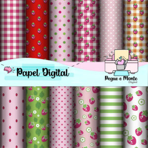 Papel Digital Moranguinho