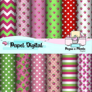 Papel Digital Moranguinho