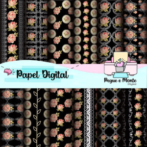 Papel Digital Floral