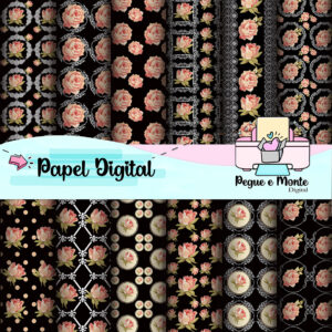 Papel Digital Floral