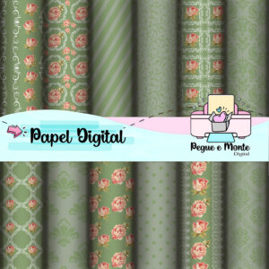 Papel Digital Floral