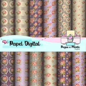 Papel Digital Floral