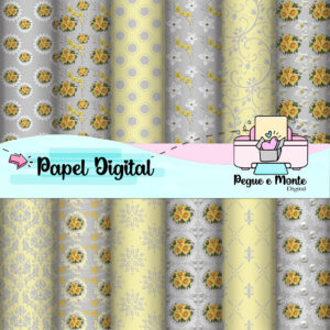 Papel Digital Shabby Chic