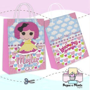 Sacolinha Personalizada Lalaloopsy