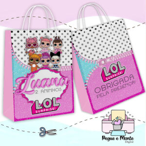 Sacolinha Personalizada Lol Surprise