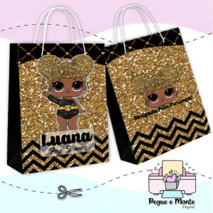 Sacolinha Personalizada Lol Queen Bee