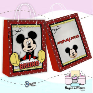 Sacolinha Personalizada Mickey
