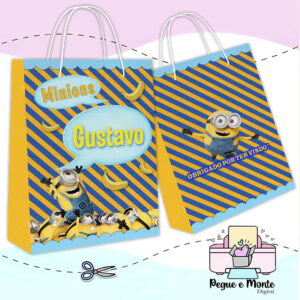 Sacolinha Personalizada Minions