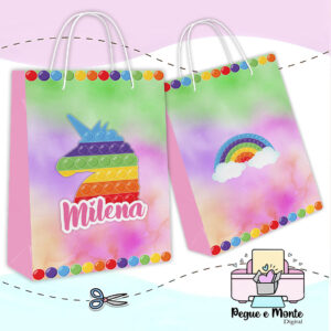 Sacolinha Personalizada Pop It