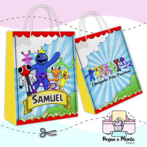 Sacolinha Personalizada Rainbow Friends