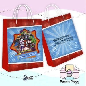 Sacolinha Personalizada Spidey