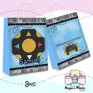 Sacolinha Personalizada Vídeo Game