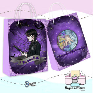 Sacolinha Personalizada Wandinha