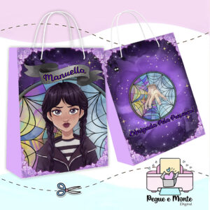 Sacolinha Personalizada Wandinha
