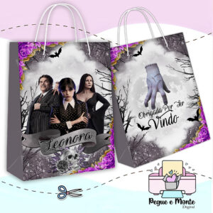 Sacolinha Personalizada Wandinha