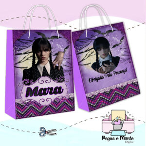 Sacolinha Personalizada Wandinha