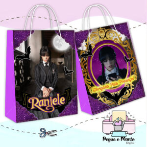 Sacolinha Personalizada Wandinha