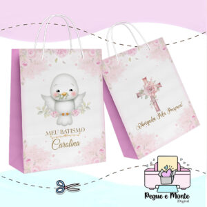 Sacolinha Personalizada Batizado
