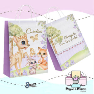 Sacolinha Personalizada Bosque