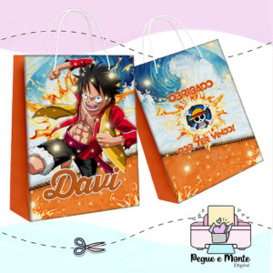 Sacolinha Personalizada One Piece
