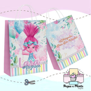 Sacolinha Personalizada Trolls