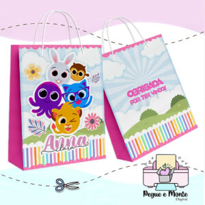 Sacolinha Personalizada Bolofofo Menina