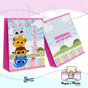 Sacolinha Personalizada Bolofofo Menina