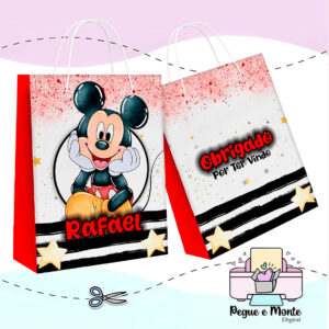 Sacolinha Personalizada Mickey