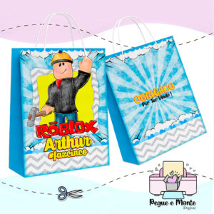 Sacolinha Personalizada Roblox
