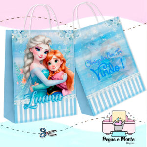 Sacolinha Personalizada Frozen