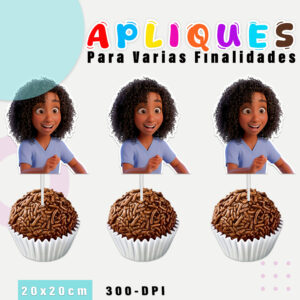 Aplique com borda branca Toy Story 5