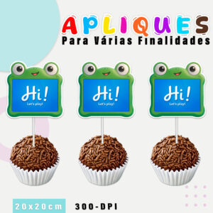 Aplique com borda branca Toy Story 5