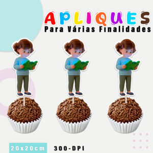 Aplique com borda branca Toy Story 5