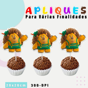 Aplique com borda branca Toy Story 5