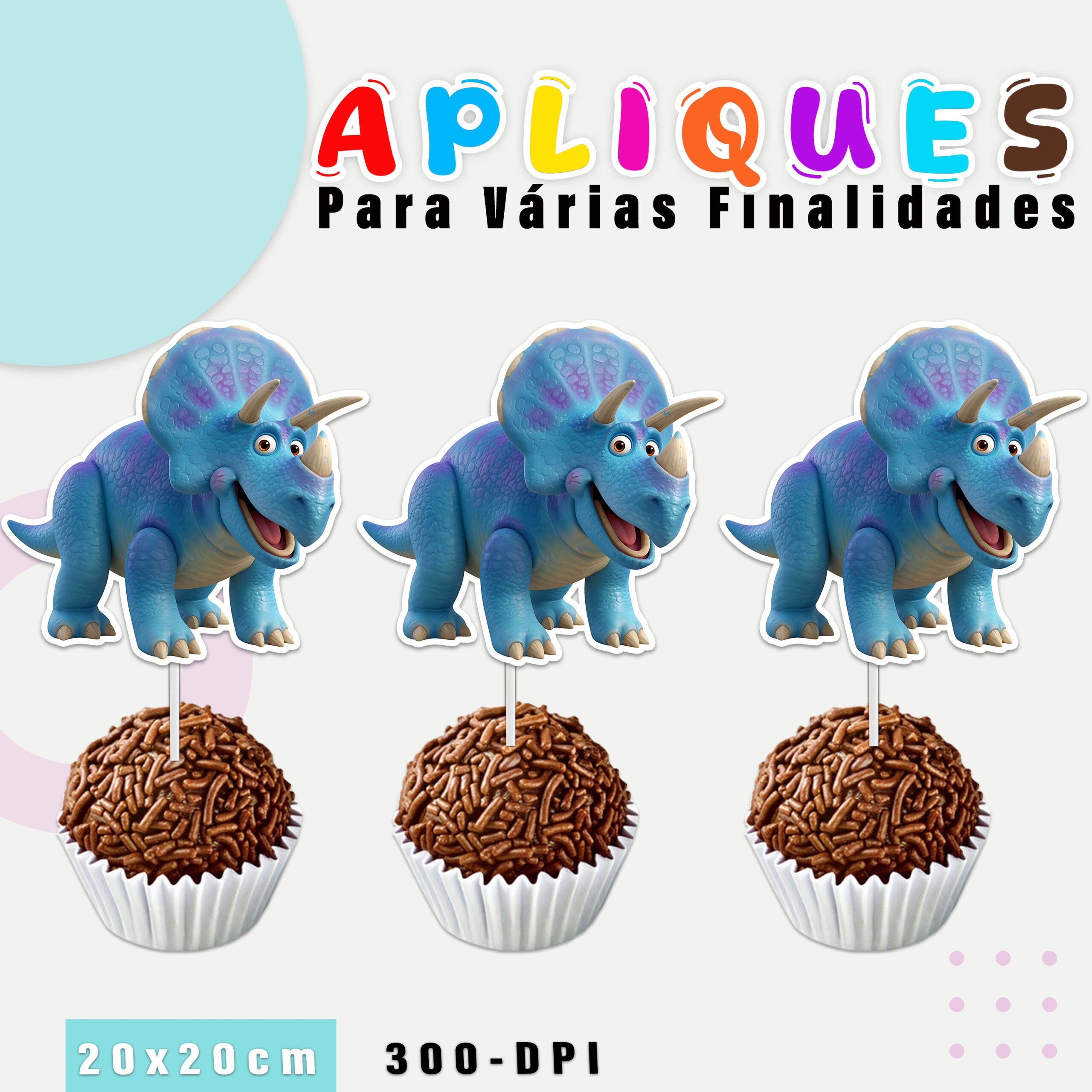 Aplique com borda branca Toy Story 5